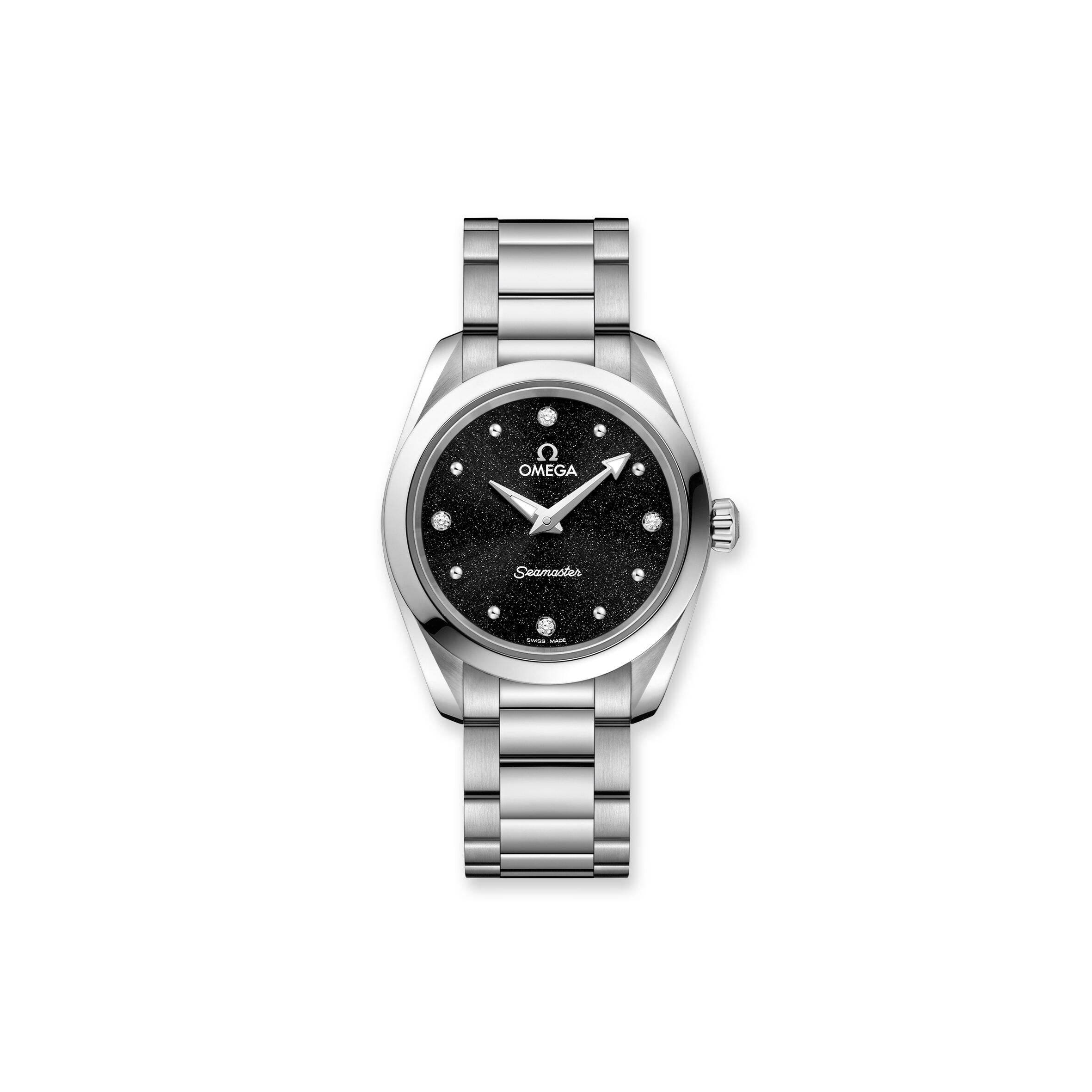 0me*ga seamaster aqua terra 150m 28mm, steel on steel 220.10.28.60.51.001
